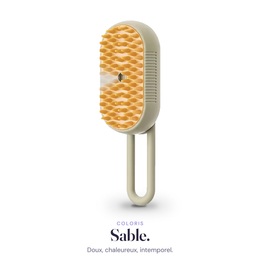 Brosse vapeur Brumi coloris Sable
