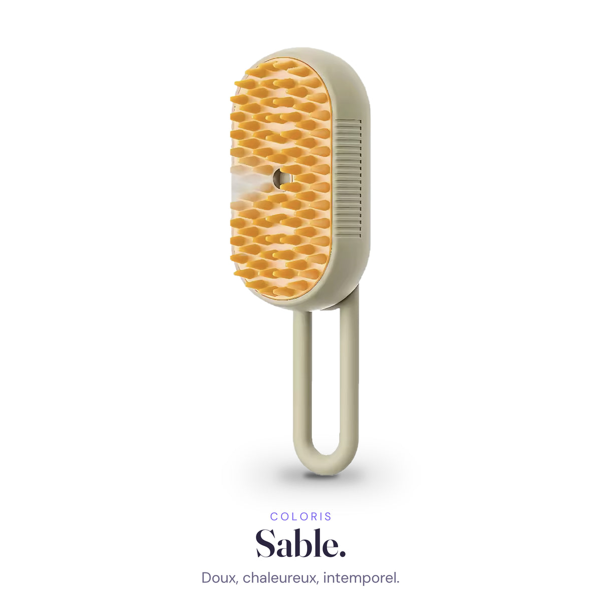 Brosse vapeur Brumi coloris Sable
